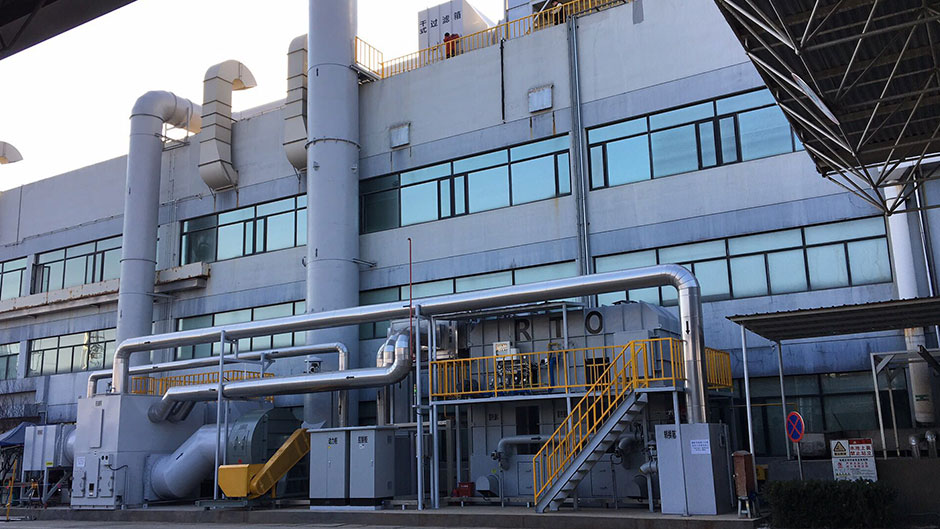 雅馬哈樂器噴塗廢氣治理