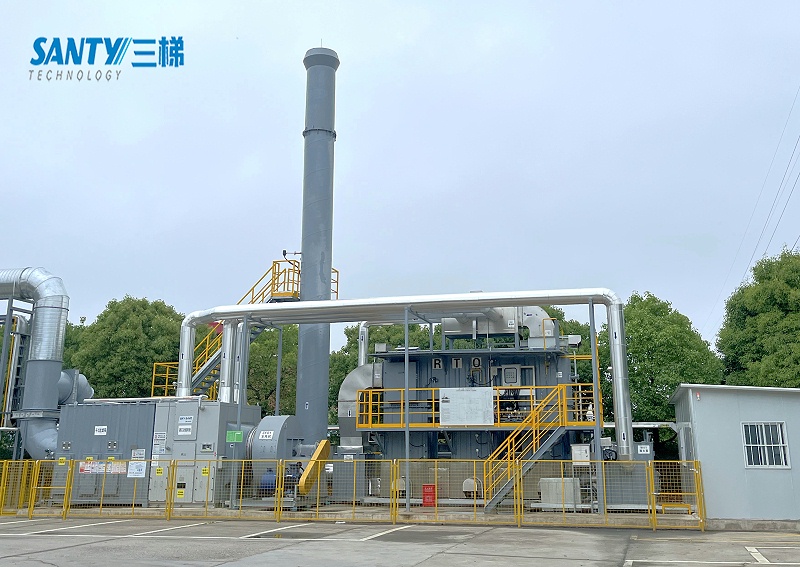 噴塗廢氣處理 轉輪+RTO 江蘇香蕉视频在线免费環境