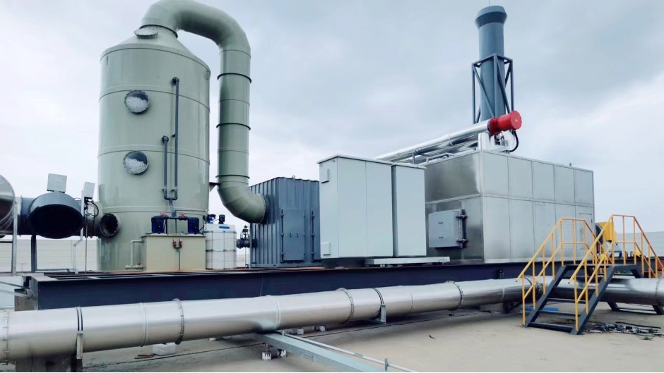 寧波某電子材料公司（sī） 沸石轉輪+催化燃燒CO 廢氣治理案例（lì）