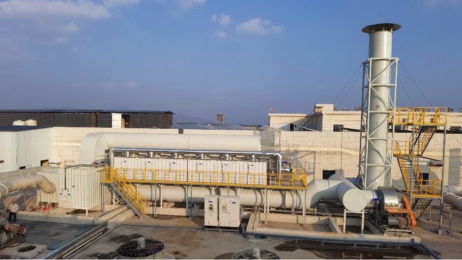 三（sān）菱瓦斯化學廢氣治理