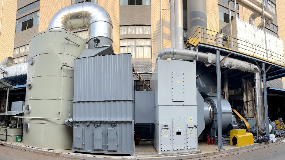 金治勝包裝蓄熱式焚燒爐(RTO)案例