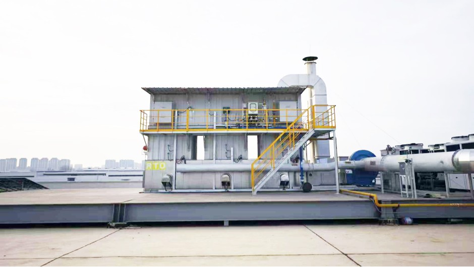 安徽某精工智能公（gōng）司 廢氣治理案例