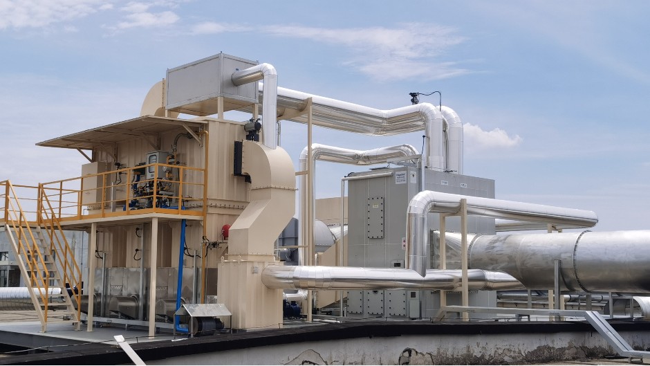 蘇州某機器公司  沸石轉輪+蓄熱式焚燒爐RTO 廢氣治理（lǐ）案例（一期）