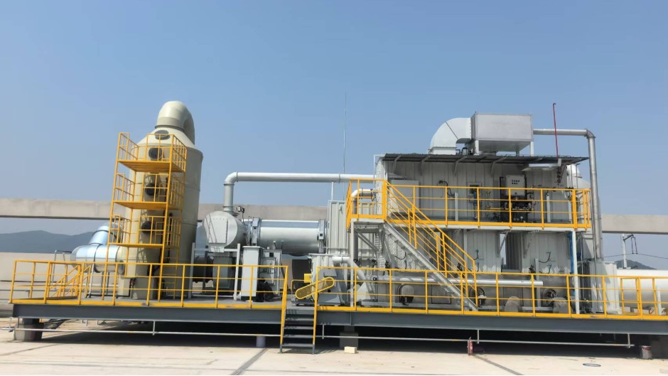 陽晨（chén）廚具廢氣治（zhì）理 沸石轉輪+蓄熱式焚燒爐RTO案例